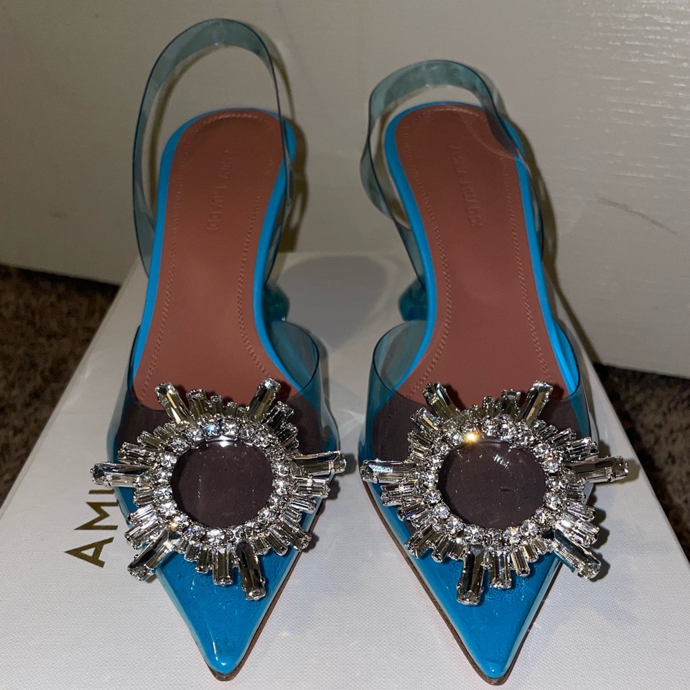 AMINA MUADDI BEGIUM pvc shoes